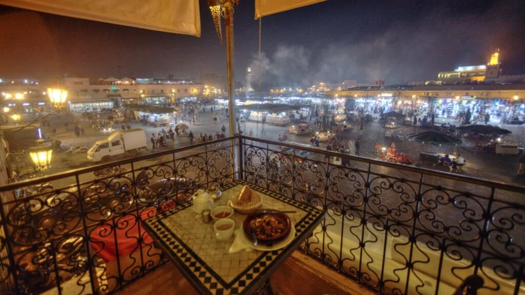 rooftop marrakech jamee lefna riad restaurant