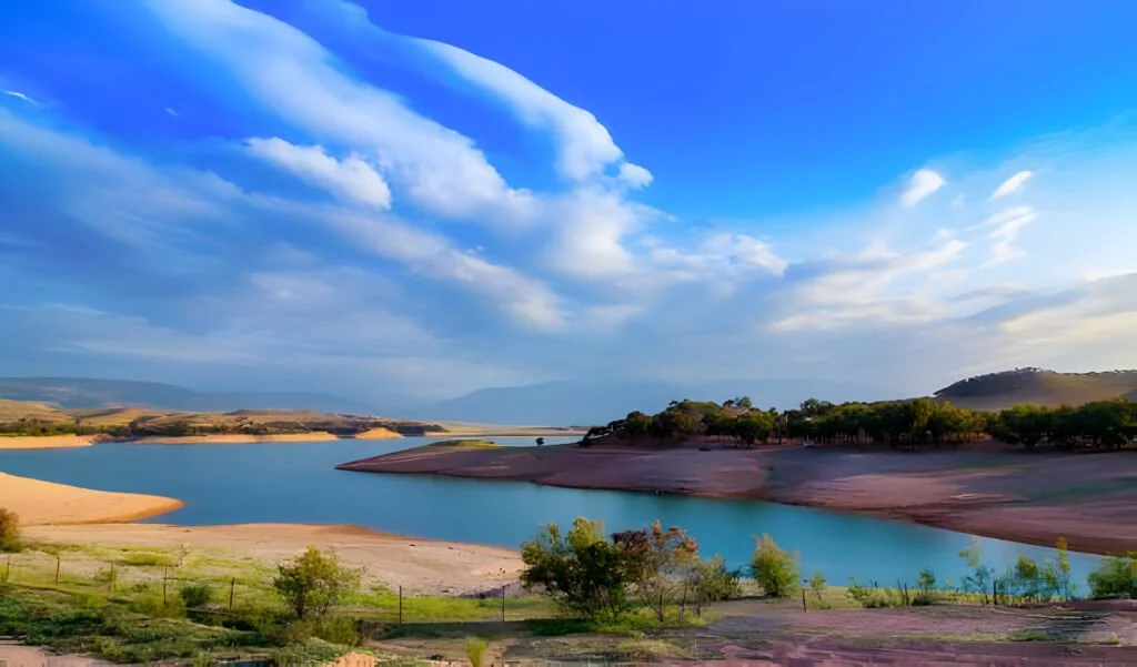 lalla takerkoust marrakech lac morocco maroc