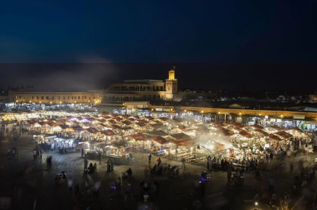 jamee lefna mararkech souk morocco
