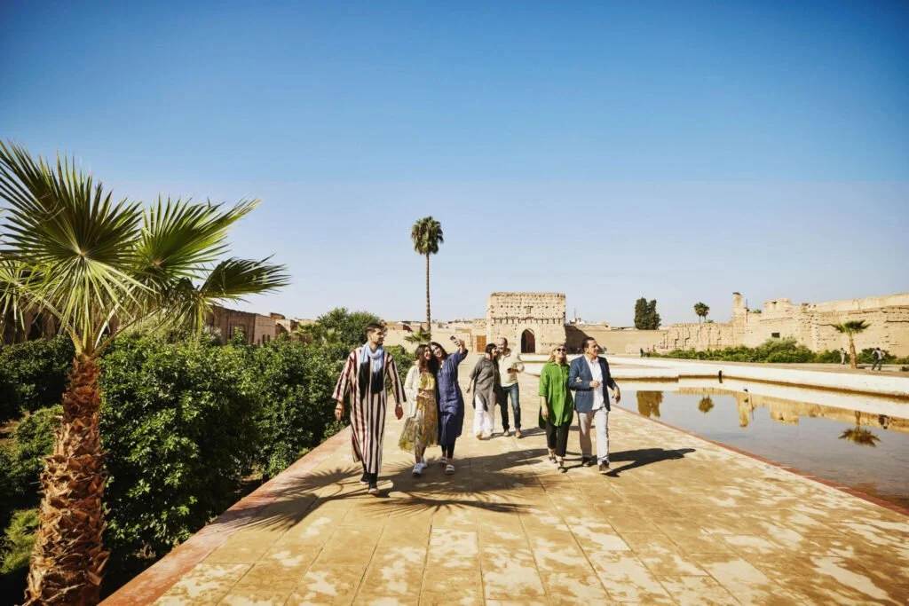 el badi palace marrakech morocco architecture