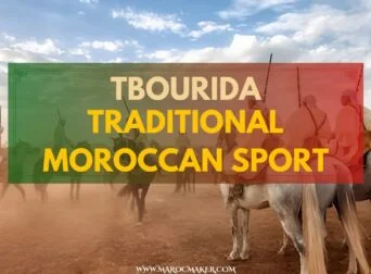 MOROCCAN traditional sport tbourida article by maroc maker