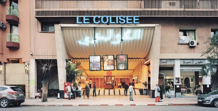 le colisee cinema in marrakech  morocco