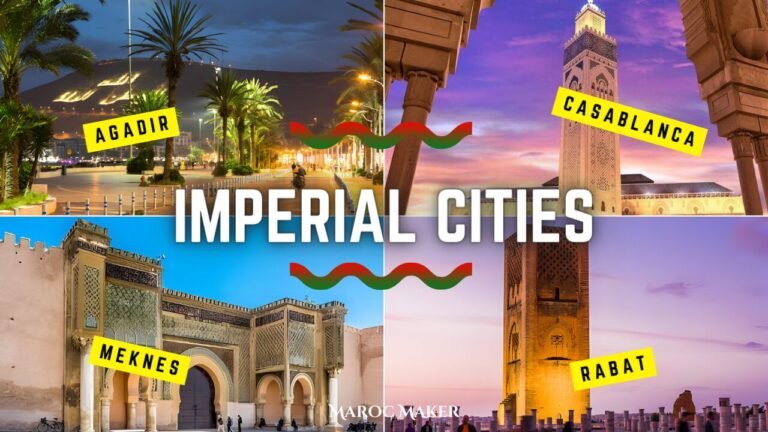 imperial cities in Morocco by maroc maker