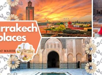 beautiful places in marrakech morocco with maroc maker