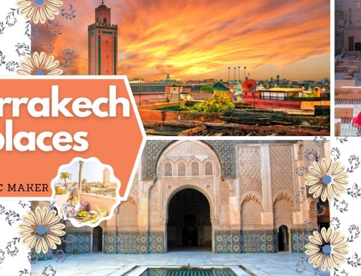 beautiful places in marrakech morocco with maroc maker