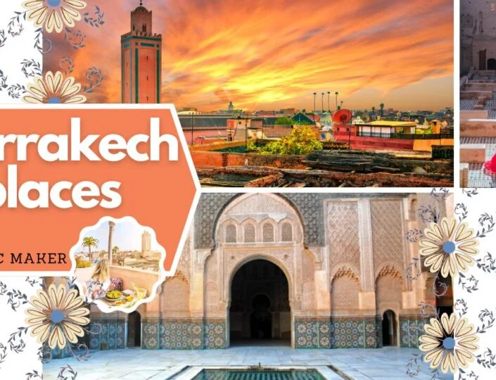 beautiful places in marrakech morocco with maroc maker