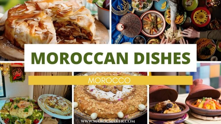 moroccan dishes in morocco article by maroc maker