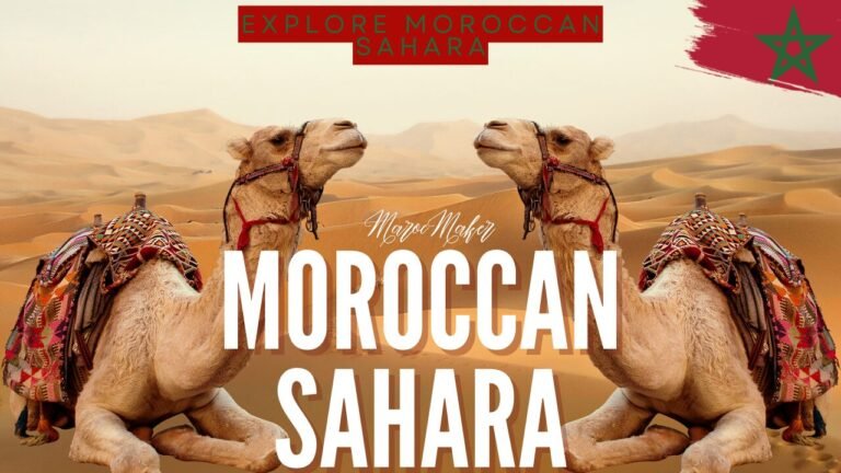 moroccan sahara article with maroc maker