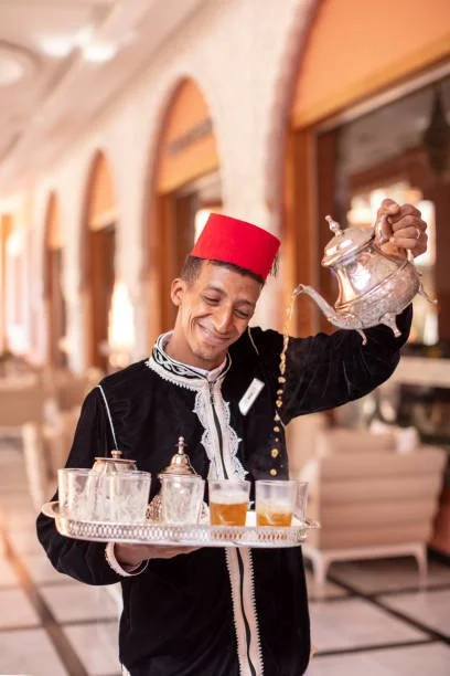 moroccan tea maroc maker morocco