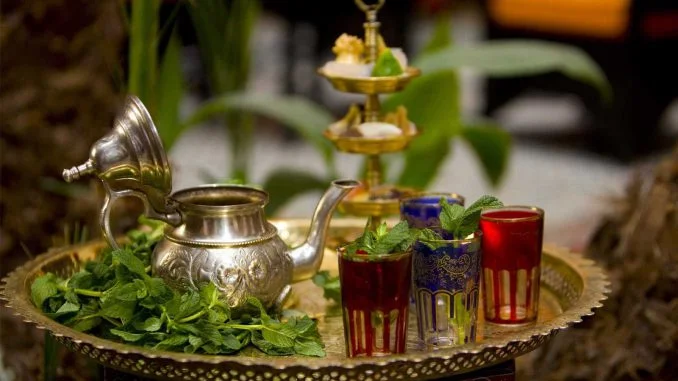 moroccan tea mint morocco maroc maker