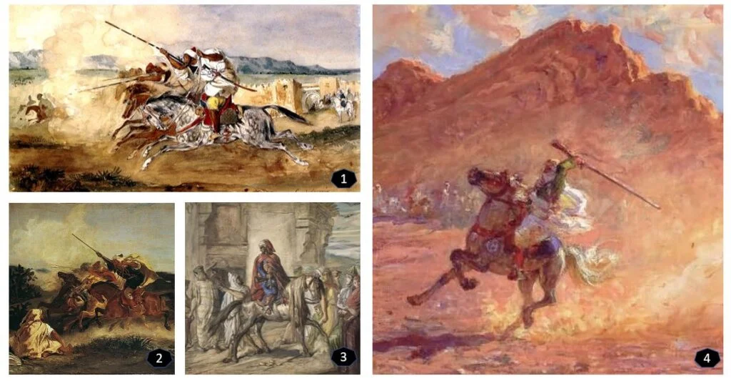 tbourida famous by eugene delacroix painter