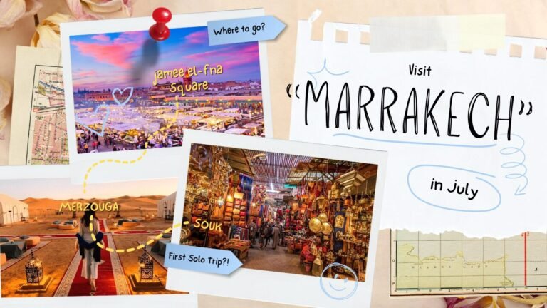visit marrakech in july