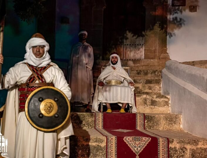 Nostalgia show Chellah site in Rabat (2)