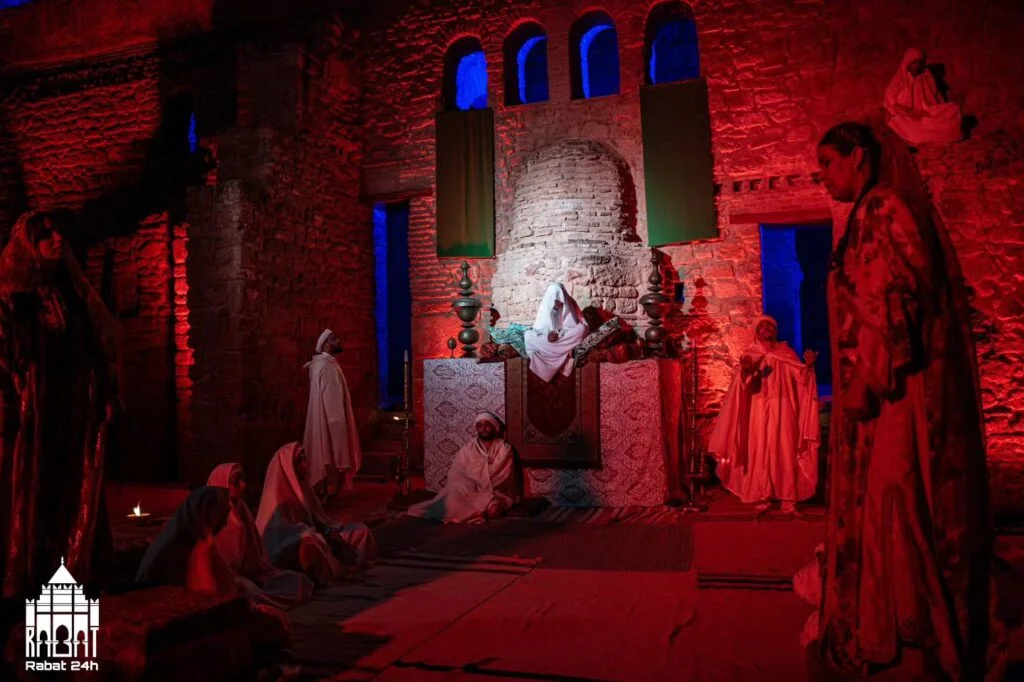 Nostalgia show Chellah site in Rabat (2)