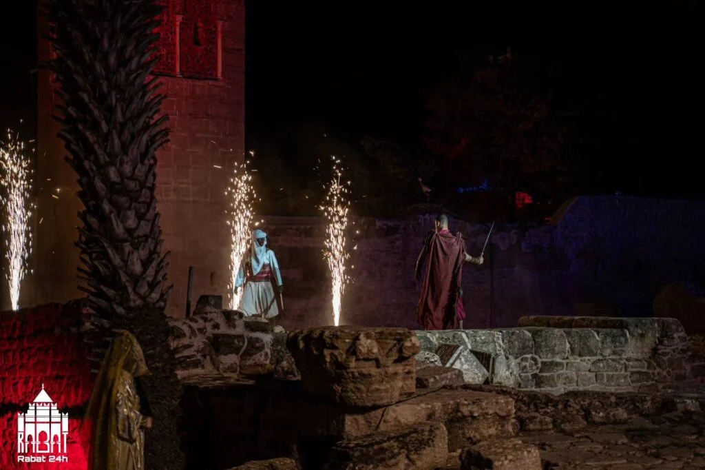 Nostalgia show Chellah site in Rabat (2)