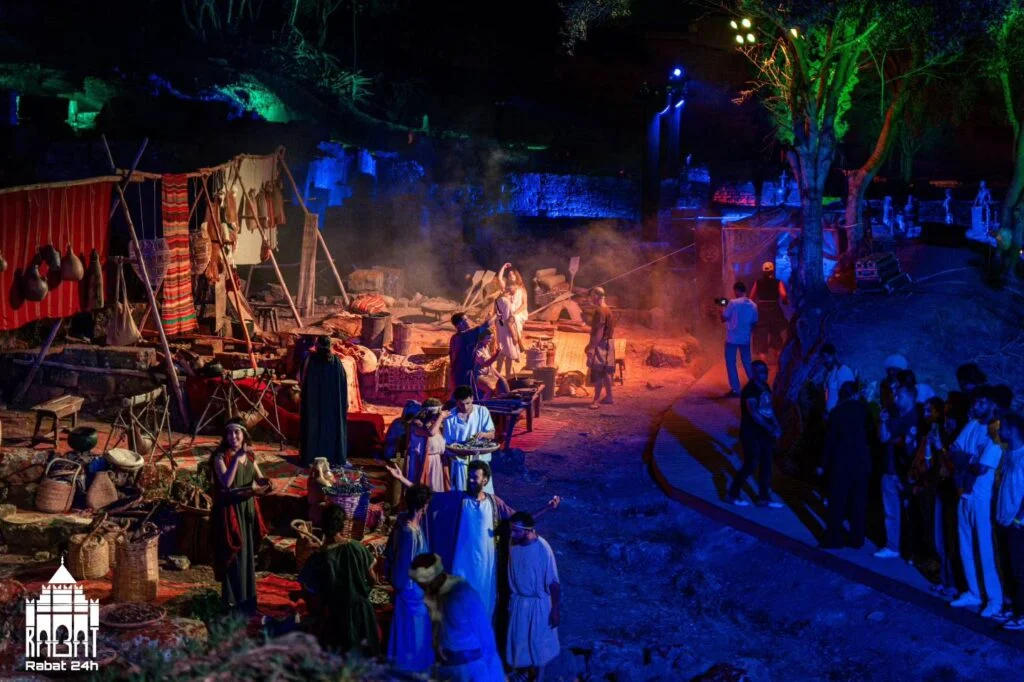 Nostalgia show Chellah site in Rabat (2)
