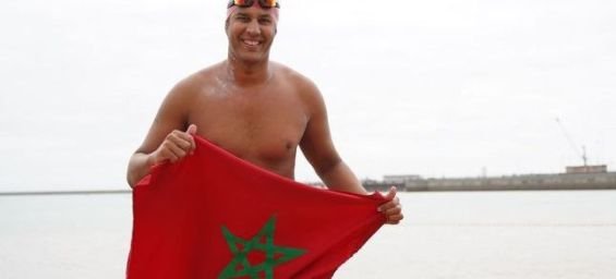 Hassan Baraka Becomes First Moroccan to Swim Across the English Channel